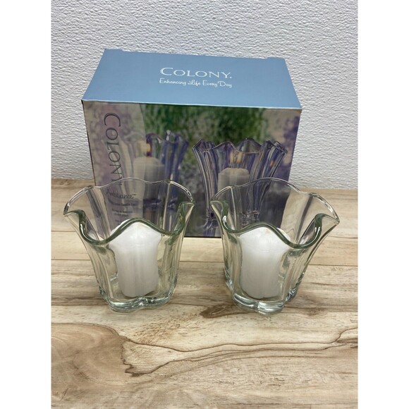 Colony Ambiance 4 Piece Votive Candle Set - Picture 1 of 11